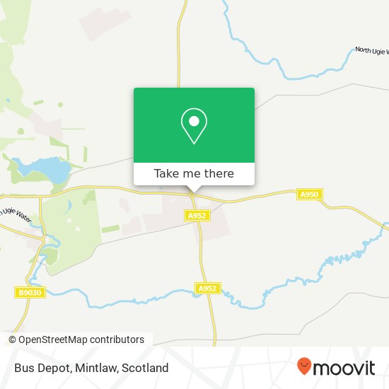 Bus Depot, Mintlaw map