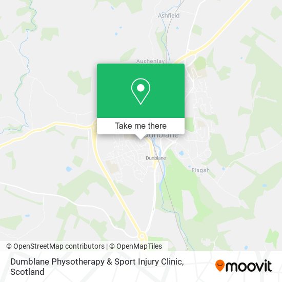 Dumblane Physotherapy & Sport Injury Clinic map