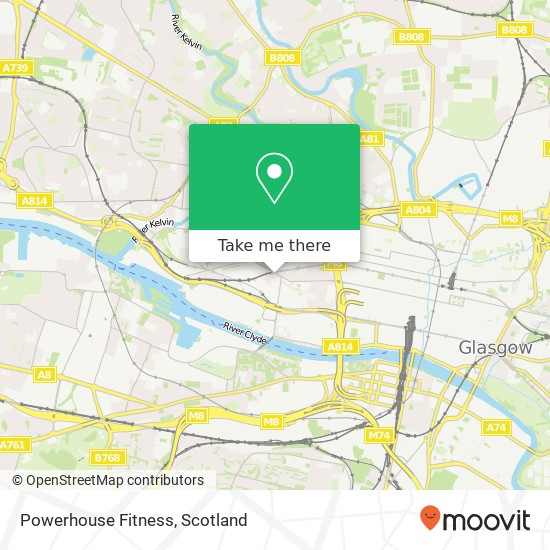 Powerhouse Fitness map