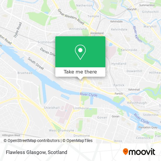 Flawless Glasgow map
