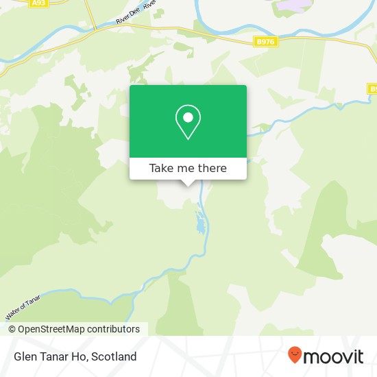Glen Tanar Ho map