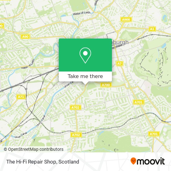 The Hi-Fi Repair Shop map