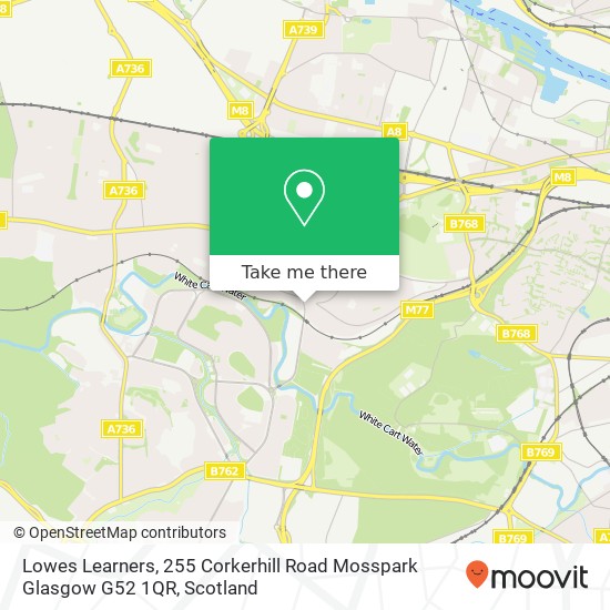 Lowes Learners, 255 Corkerhill Road Mosspark Glasgow G52 1QR map