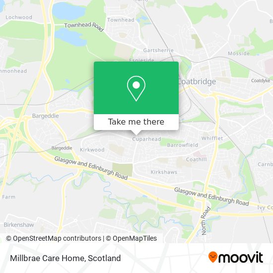 Millbrae Care Home map