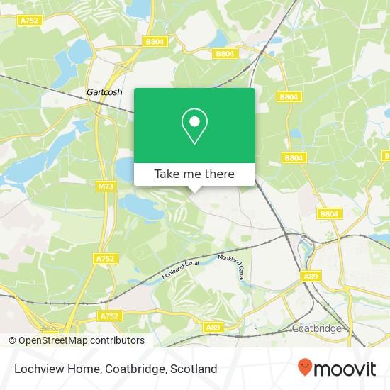 Lochview Home, Coatbridge map