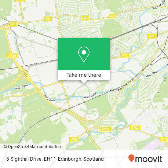 5 Sighthill Drive, EH11 Edinburgh map