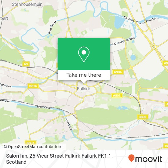 Salon Ian, 25 Vicar Street Falkirk Falkirk FK1 1 map
