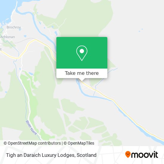 Tigh an Daraich Luxury Lodges map