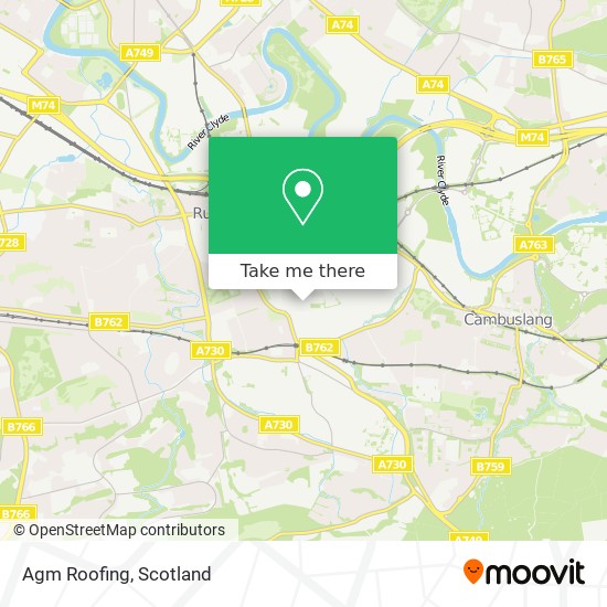 Agm Roofing map