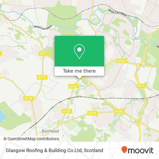 Glasgow Roofing & Building Co.Ltd map