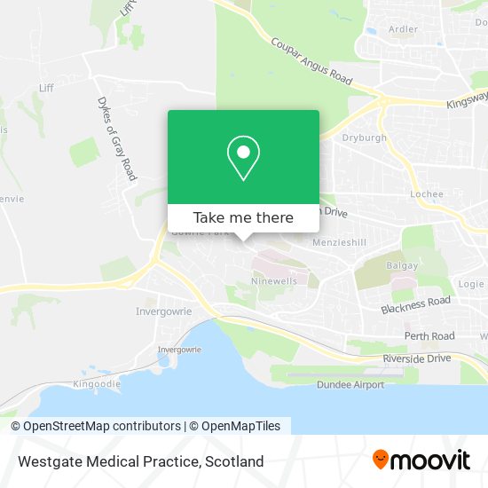 Westgate Medical Practice map