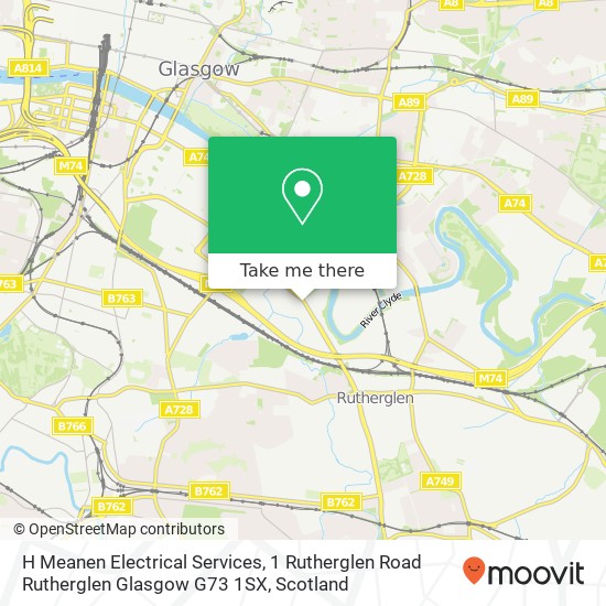 H Meanen Electrical Services, 1 Rutherglen Road Rutherglen Glasgow G73 1SX map