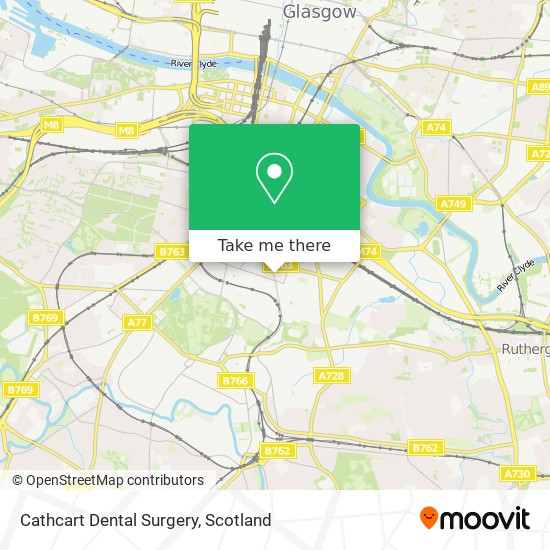 Cathcart Dental Surgery map