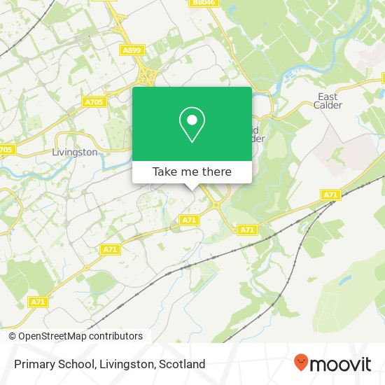 Primary School, Livingston map