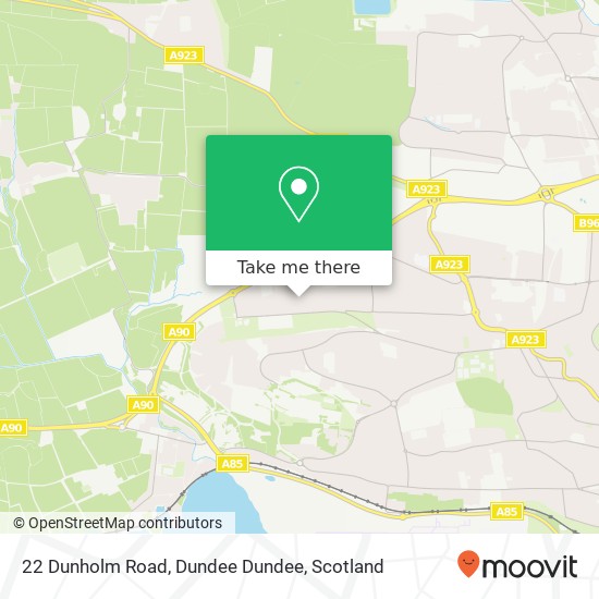 22 Dunholm Road, Dundee Dundee map