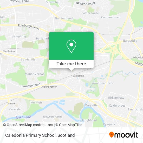 Caledonia Primary School map