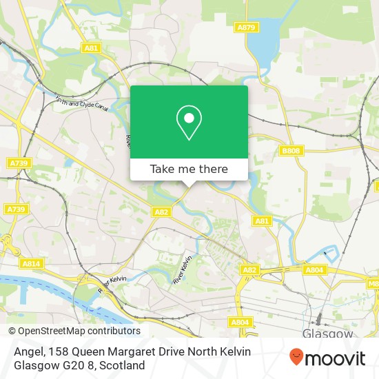 Angel, 158 Queen Margaret Drive North Kelvin Glasgow G20 8 map