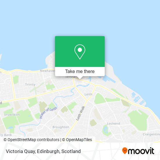 Victoria Quay, Edinburgh map