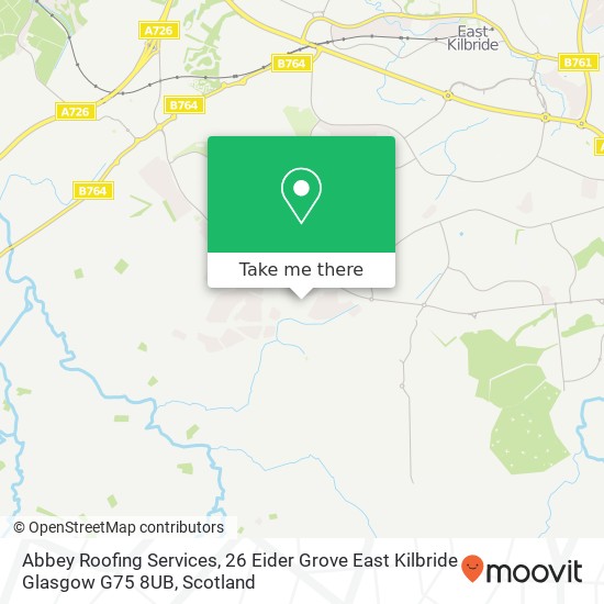 Abbey Roofing Services, 26 Eider Grove East Kilbride Glasgow G75 8UB map