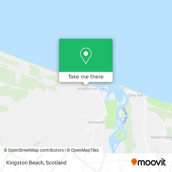Kingston Beach map