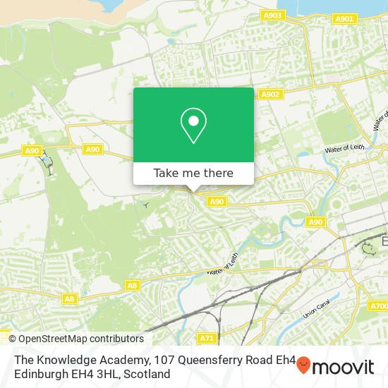 The Knowledge Academy, 107 Queensferry Road Eh4 Edinburgh EH4 3HL map