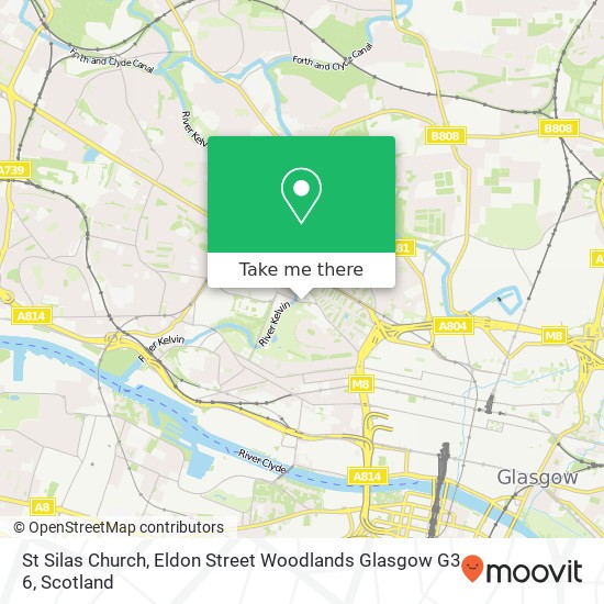 St Silas Church, Eldon Street Woodlands Glasgow G3 6 map