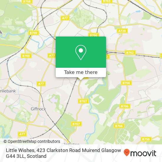 Little Wishes, 423 Clarkston Road Muirend Glasgow G44 3LL map