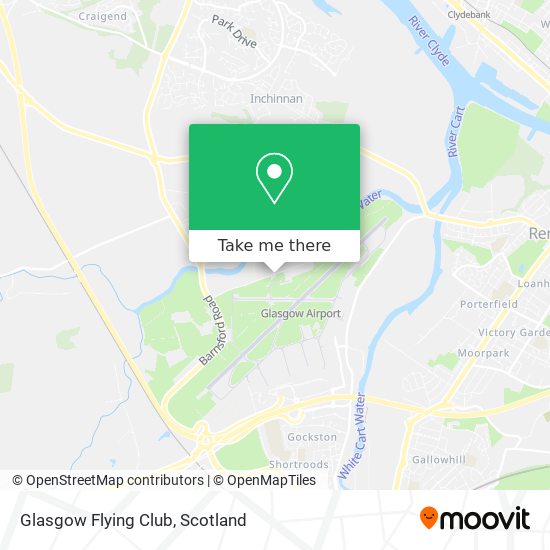 Glasgow Flying Club map
