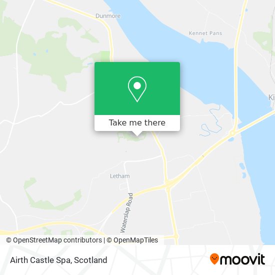 Airth Castle Spa map