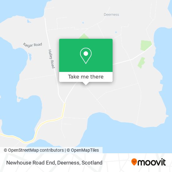 Newhouse Road End, Deerness map