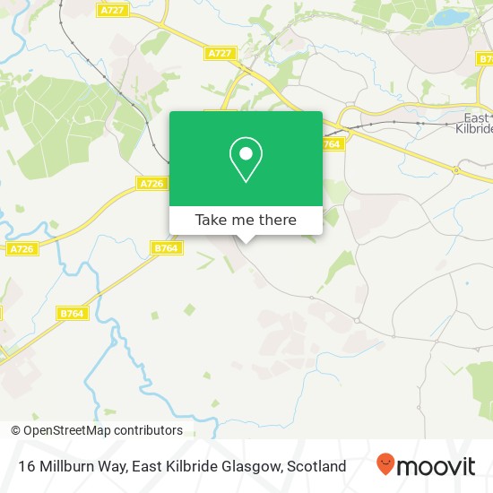 16 Millburn Way, East Kilbride Glasgow map