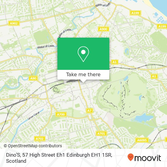 Dino’S, 57 High Street Eh1 Edinburgh EH1 1SR map