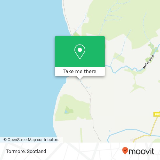 Tormore map