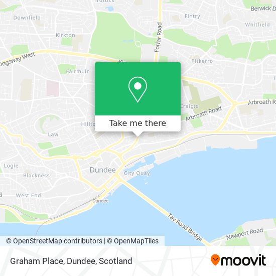 Graham Place, Dundee map