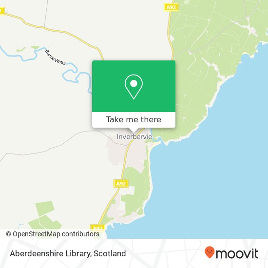 Aberdeenshire Library map