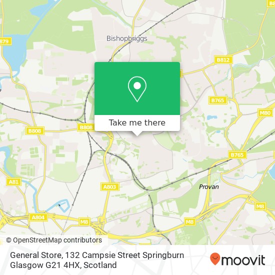 General Store, 132 Campsie Street Springburn Glasgow G21 4HX map