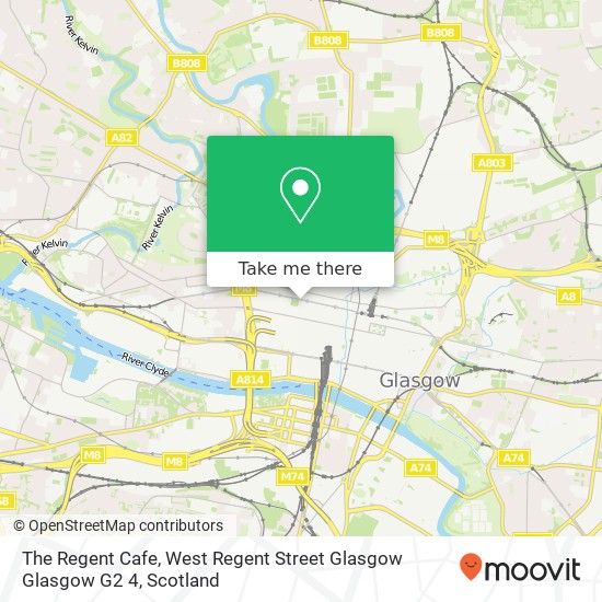 The Regent Cafe, West Regent Street Glasgow Glasgow G2 4 map