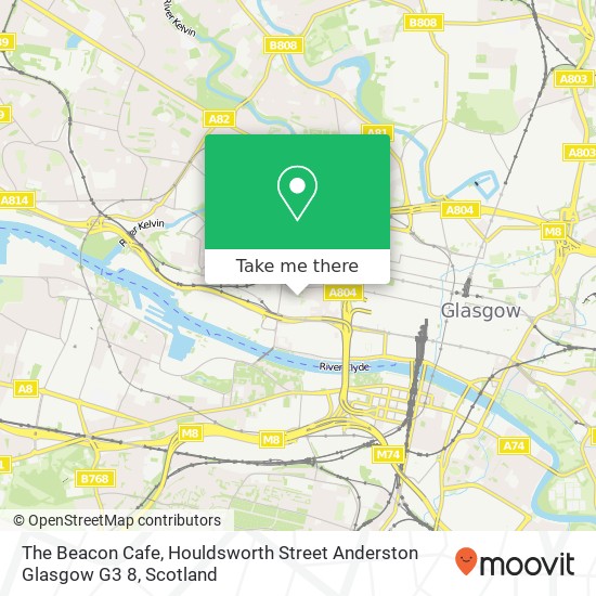 The Beacon Cafe, Houldsworth Street Anderston Glasgow G3 8 map