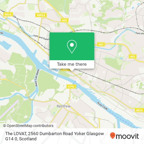 The LOVAT, 2560 Dumbarton Road Yoker Glasgow G14 0 map