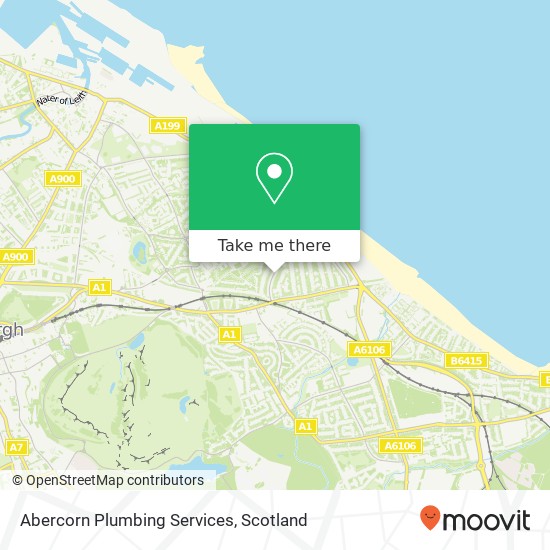 Abercorn Plumbing Services map