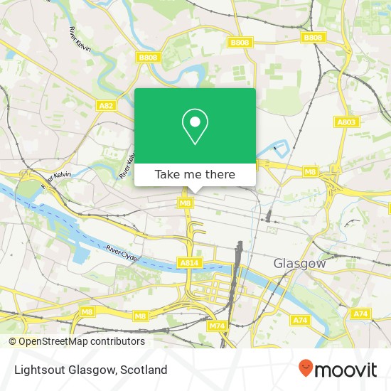 Lightsout Glasgow map