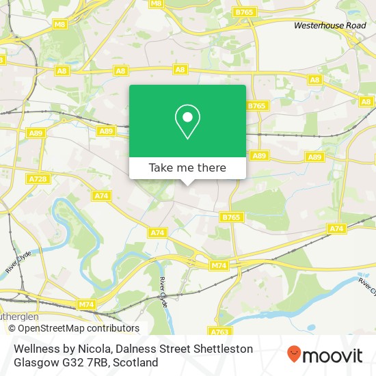 Wellness by Nicola, Dalness Street Shettleston Glasgow G32 7RB map