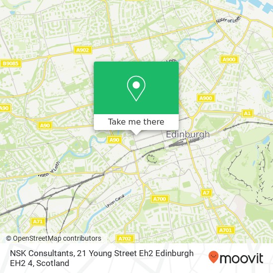 NSK Consultants, 21 Young Street Eh2 Edinburgh EH2 4 map