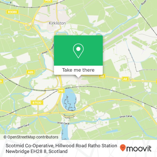 Scotmid Co-Operative, Hillwood Road Ratho Station Newbridge EH28 8 map