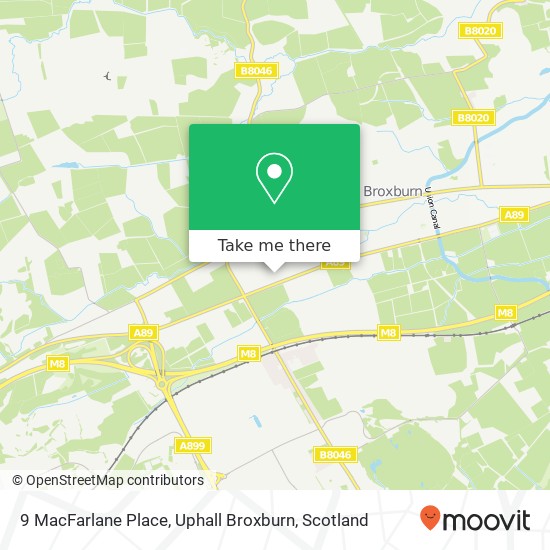 9 MacFarlane Place, Uphall Broxburn map