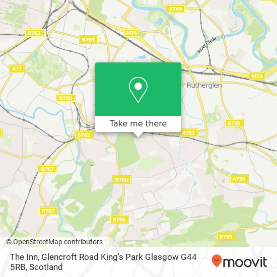 The Inn, Glencroft Road King's Park Glasgow G44 5RB map