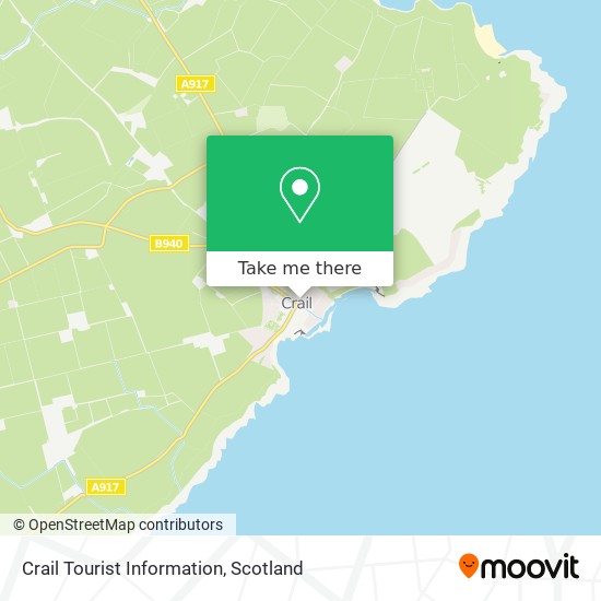 Crail Tourist Information map
