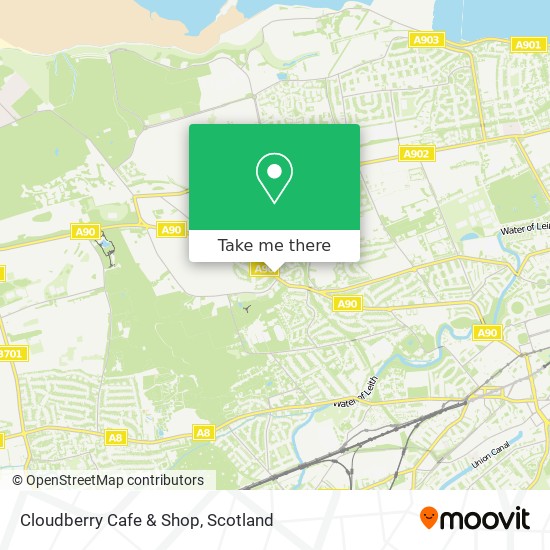 Cloudberry Cafe & Shop map