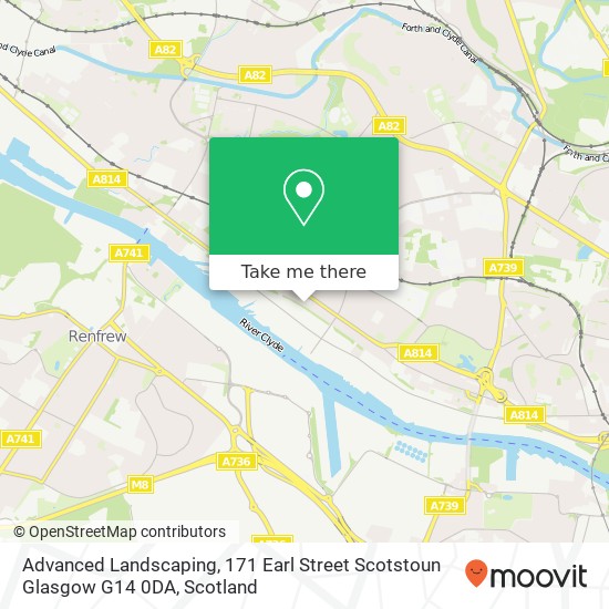 Advanced Landscaping, 171 Earl Street Scotstoun Glasgow G14 0DA map