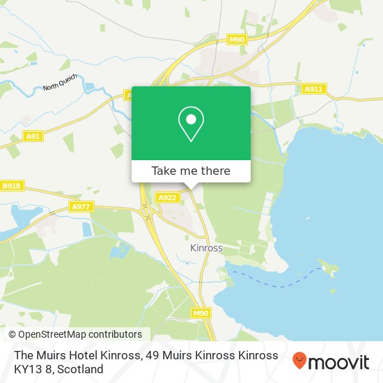 The Muirs Hotel Kinross, 49 Muirs Kinross Kinross KY13 8 map